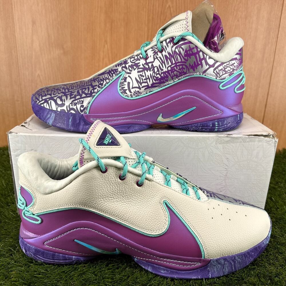 Nike LeBron 22 Frozen Grapes Basketball Shoes HV8454-001 Men's Size 14